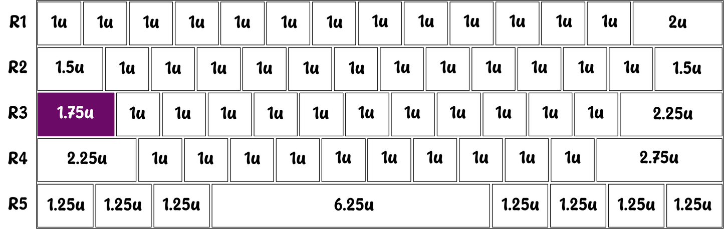 1.75u Artisan Keycap