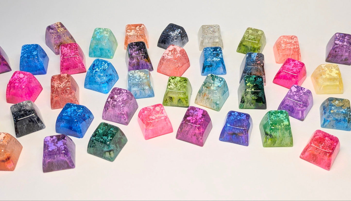 Custom Color Artisan Keycap SA Profile